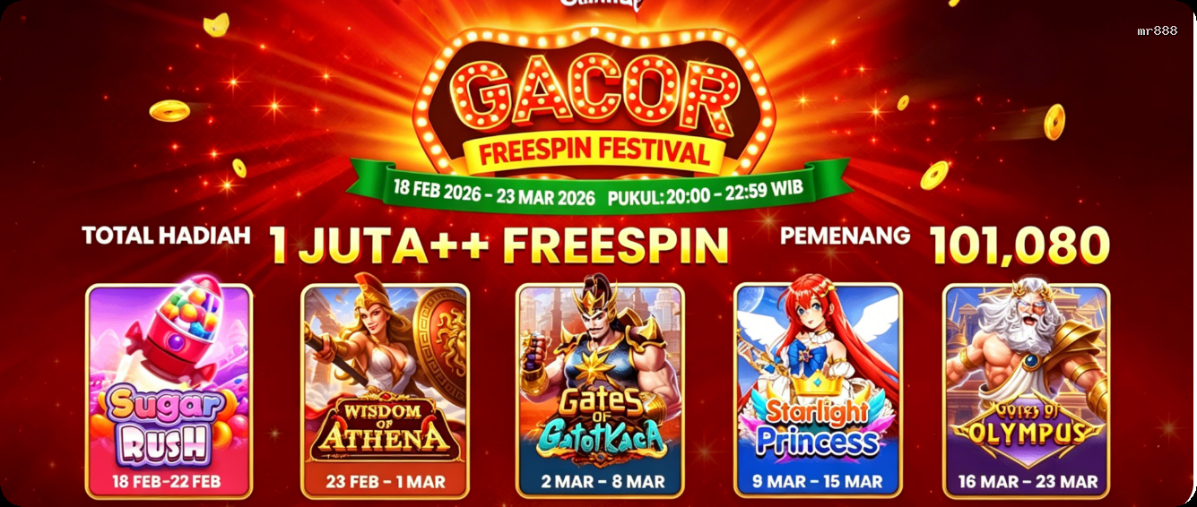 Login mr888 Sekarang Bonus Melimpah